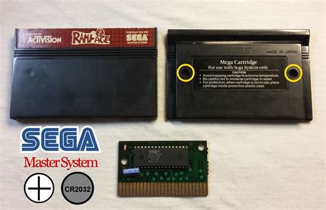 sega genesis cartridge master system.